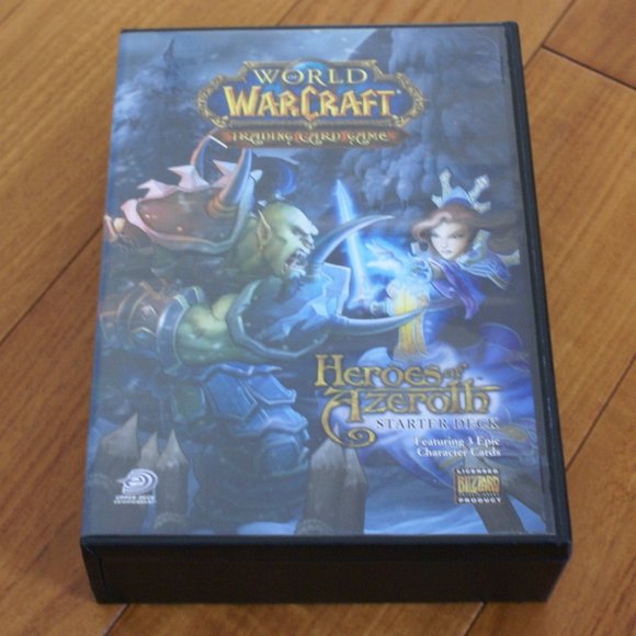World Of Warcraft TCG - Heroes of Azeroth Cards Starter Deck - Picture 1 of 5